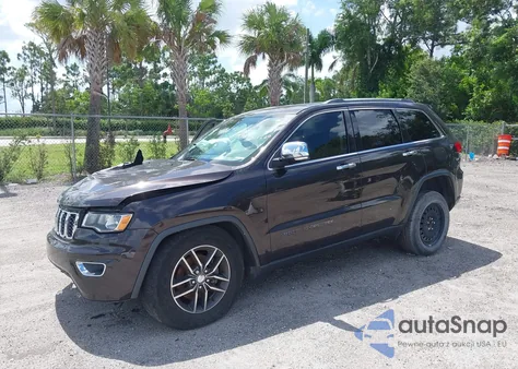 2017 Jeep Grand Cherokee Limited 4X2 z USA, uszkodzony, nr VIN 1C4RJEBG8HC731720